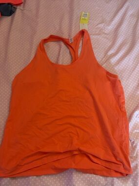 Target Bright Orange Racerback Tank